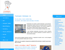 Tablet Screenshot of fizioterapija-ms.com